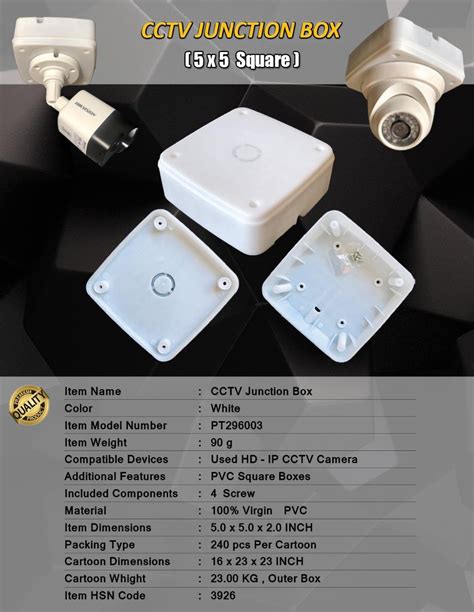 junction box for security camera amazon|waterproof box for cctv camera.